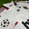 Shirt Ac Milan 09-10 Away Ronaldinho 80# Champions League White - Image 3