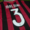 Shirt Ac Milan 2009/10 Home Maldini #3 Edition Retired Version Men’s Retro - Image 14