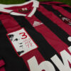 Shirt Ac Milan 2009/10 Home Maldini #3 Edition Retired Version Men’s Retro - Image 5