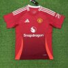 Shirt Manchester United 2024-25 Home Men's Soccer Football S-4XL - Image 4