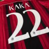 Shirt Ac Milan 2014-15 Home Kaka #22 With Patch Men's Retro Football - Image 2