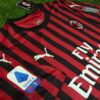 Shirt Ac Milan 2019-20 Home Ibrahimovic #21 Men's Soccer Football - Image 6