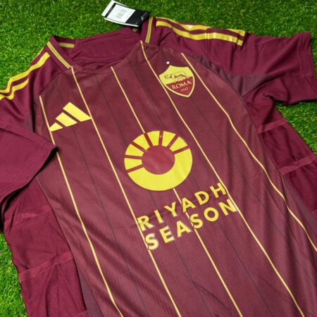 Shirt Roma 2024/25 Home Player Version Men's Soccer Football