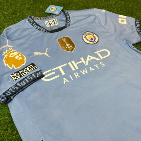 Shirt Manchester City 24-25 Home Patch Premier League Men's Football