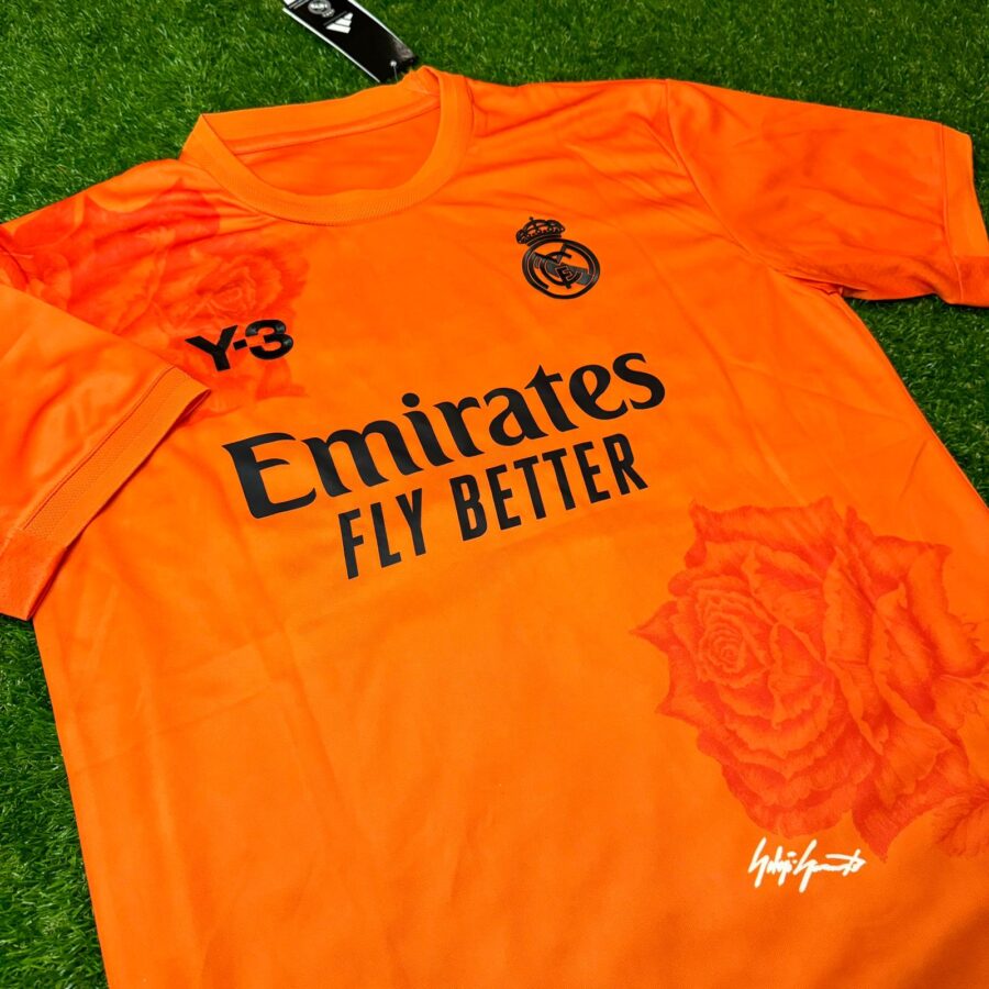 Shirt Real Madrid 2024-25 Y-3 Orange Men's Football