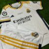 Shirt Real Madrid 23-24 Home Bellingham #5 Kids Final London Champions League - Image 2