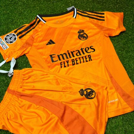 Shirt Real Madrid 24-25 Away Kids Champions League Football