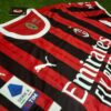 Shirt Ac Milan 2024-25 Home Rafa Leão #10 Men's Soccer Football - Image 3