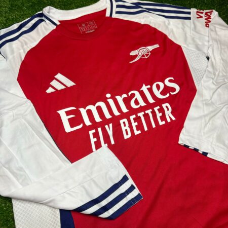 Shirt Arsenal 2024-25 Home Long-Sleeve Men’s Soccer Football