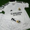 Shirt Real Madrid 24-25 Home Kids Vini Jr. #7 Champions League Football - Image 2