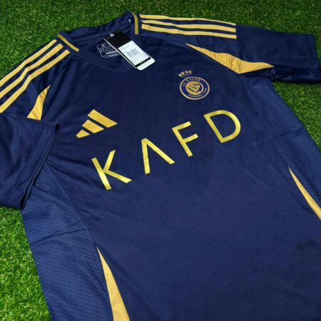 shirt Al Nassr 24-25 Away Dark Blue Men's Soccer Football