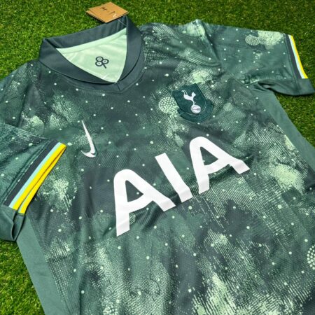 Shirt Tottenham 2024-25 Third Green Away Men's Soccer Football