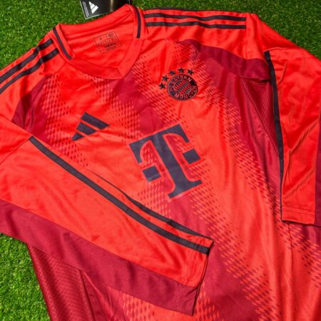 Shirt Bayern Munich 2024-25 Home Long-Sleeve Men’s Soccer Football