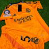 Shirt Real Madrid 24-25 Kids Away Bellingham #5 Champions League - Image 2