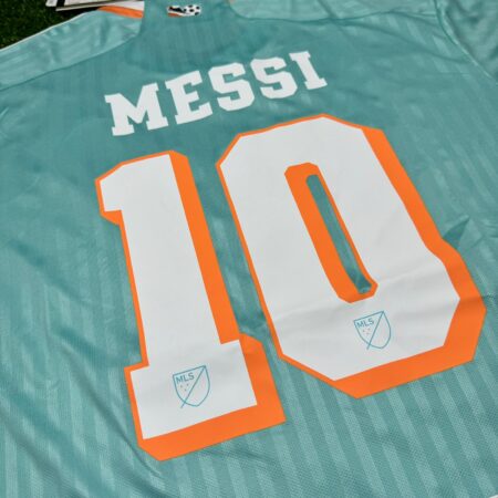 Shirt Inter Miami 24/25 Third Messi #10 Green Player Version Men’s