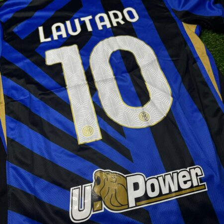 shirt Inter Milan 24/25 Home Lautaro #10 Men's Soccer Football