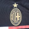 Ac Milan 2011-12 Third Black Away Men's Retro Soccer Football - Image 5