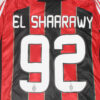 Shirt Ac Milan 2012-13 Home El Shaarawy #92 Champions League Men's - Image 3