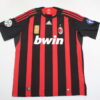 Shirt Ac Milan 2008/09 Home Kaka #22 With Patch Men’s Retro Soccer Football - Image 4