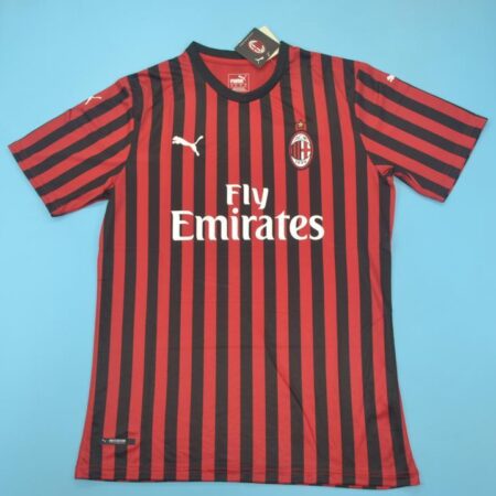 Shirt Ac Milan 2019-20 Home Men's Soccer Football