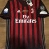 Shirt Ac Milan 2016-17 Home Italian Super Cup Final Men's Retro Football - Image 2