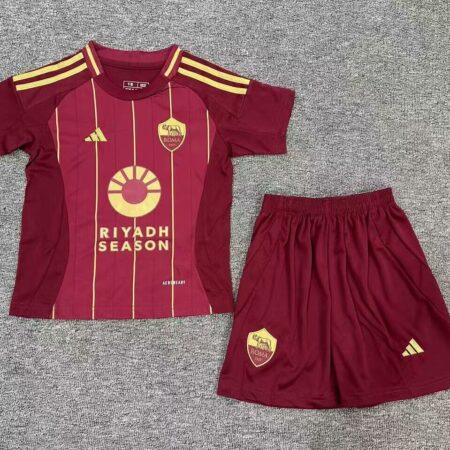 Shirt Roma 2024/25 Home kids kit Soccer Football