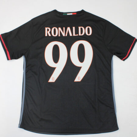 Shirt Ac Milan 2016-17 Home RONALDO #99 Italian Super Cup Final