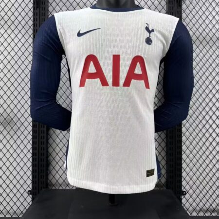 Shirt Tottenham 2024-25 Home Long Sleeve Player Version Men's