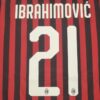 Shirt Ac Milan 2019-20 Home Ibrahimovic #21 Men's Soccer Football - Image 5