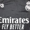 Shirt Real Madrid 24-25 Y-3 Black Kids Kit Football - Image 10