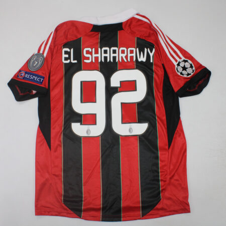 Shirt Ac Milan 2012-13 Home El Shaarawy #92 Champions League Men's