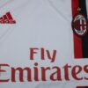 Shirt Ac Milan 2011-12 Away PATO #7 White Champions League UCL Retro - Image 9