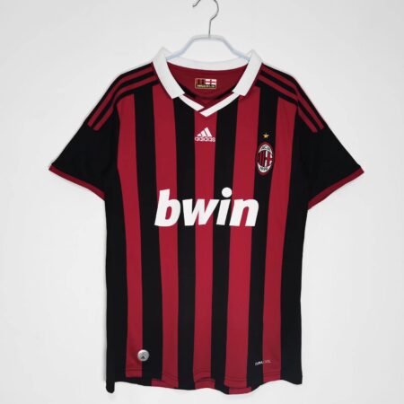 Shirt Ac Milan 2009/10 Home Men’s Retro Soccer Football