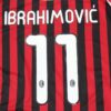 Shirt Ac Milan 2011-12 Home Ibrahimović #11 With league patch Retro - Image 3