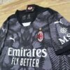 Shirt AC Milan 24-25 Goalkeeper Black Grey Football Men's Soccer - Image 3