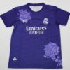 Shirt Real Madrid 24-25 Y-3 Kids Purple Kit Football - Image 5