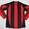 Shirt Ac Milan 2010-11 Home Long -Sleeve Men’s Retro Soccer Football - Image 2