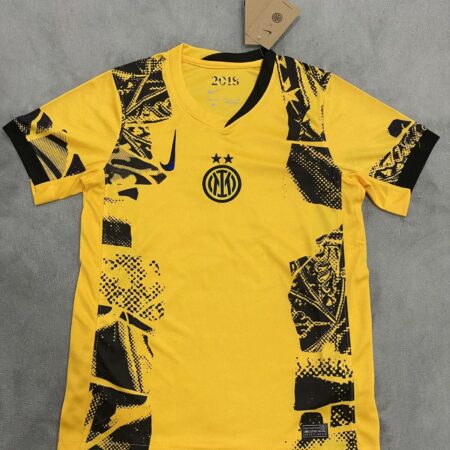 Shirt Inter Milan 2024-25 Third Yellow Men's Soccer Football