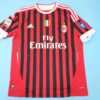 Shirt Ac Milan 2011-12 Home Ibrahimović #11 With league patch Retro - Image 2