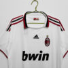 Shirt Ac Milan 2009/10 Away White Men’s Retro Soccer Football - Image 5