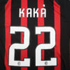 Shirt Ac Milan 2008/09 Home Kaka #22 With Patch Men’s Retro Soccer Football - Image 9