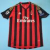 Shirt Ac Milan 2013-14 Home Kaká #22 Champions League Men's Retro - Image 3