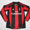 Shirt Ac Milan 2010-11 Home Long -Sleeve Men’s Retro Soccer Football - Image 4