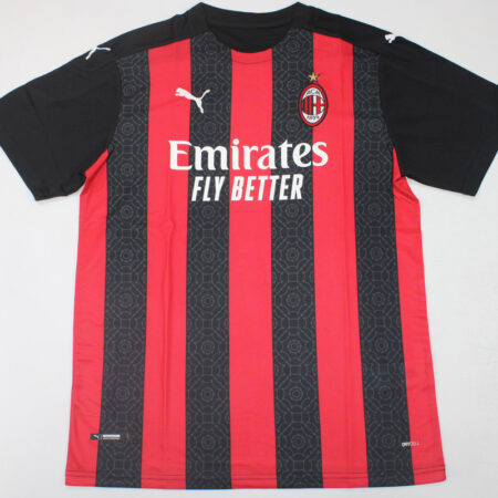 Shirt Ac Milan 2020-21 Home Men's Soccer Football