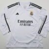 Shirt Real Madrid 2024-25 Home kids Long Sleeve Football - Image 2