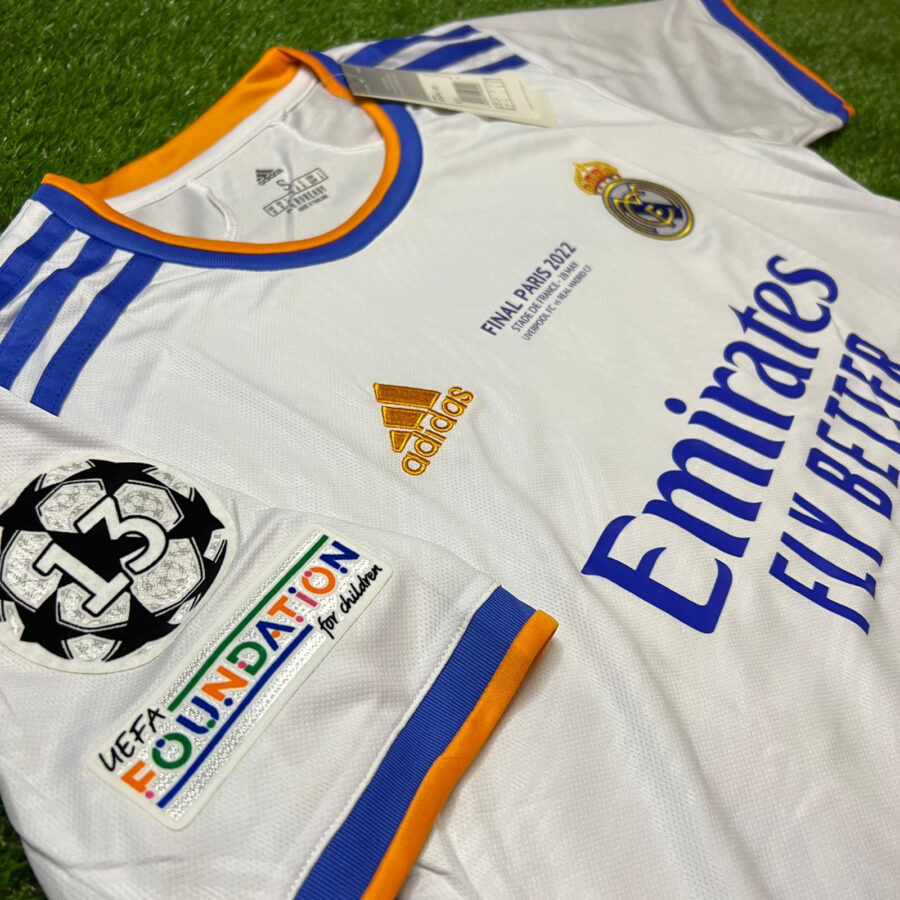 Shirt Real Madrid 2021-22 Home Champions League Final Paris Men's