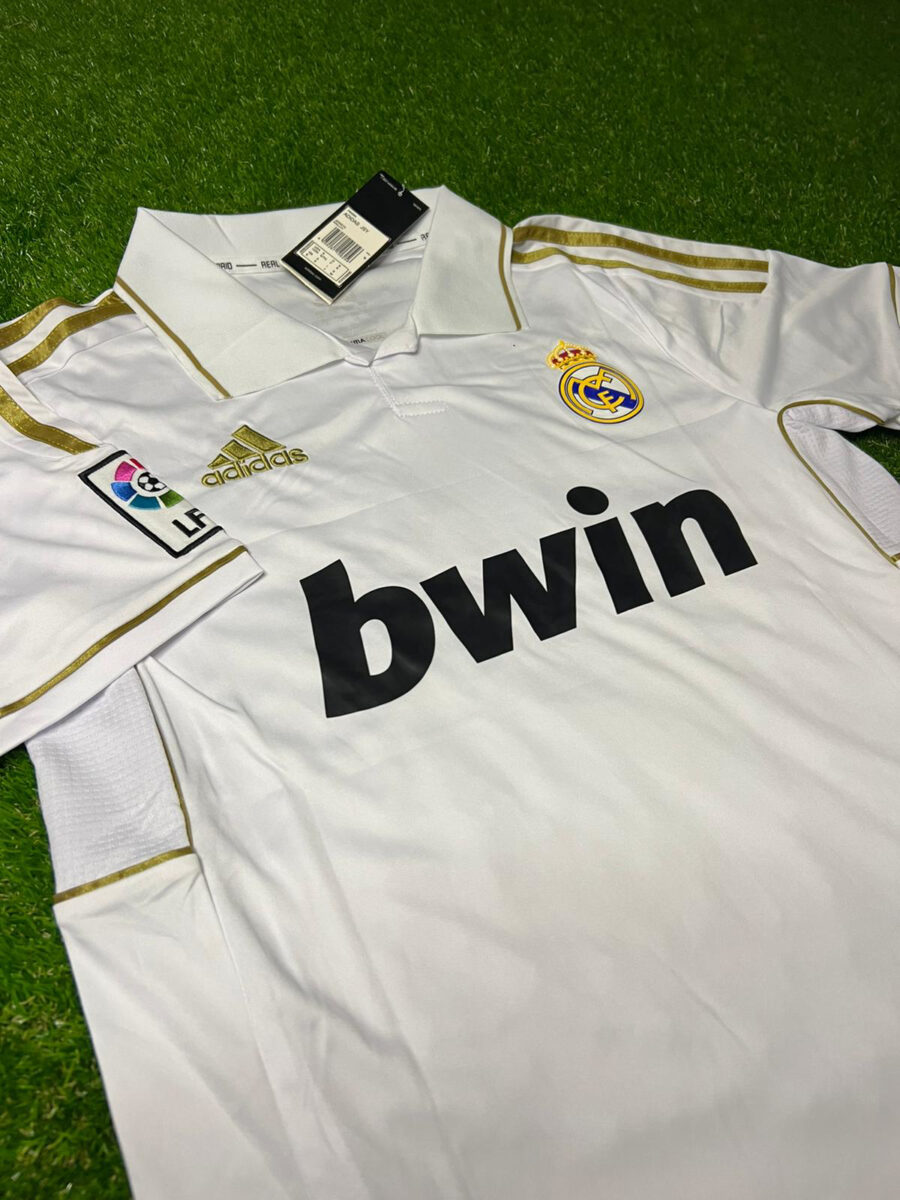 Shirt Real Madrid 2011-12 Home Retro Men's Soccer Football