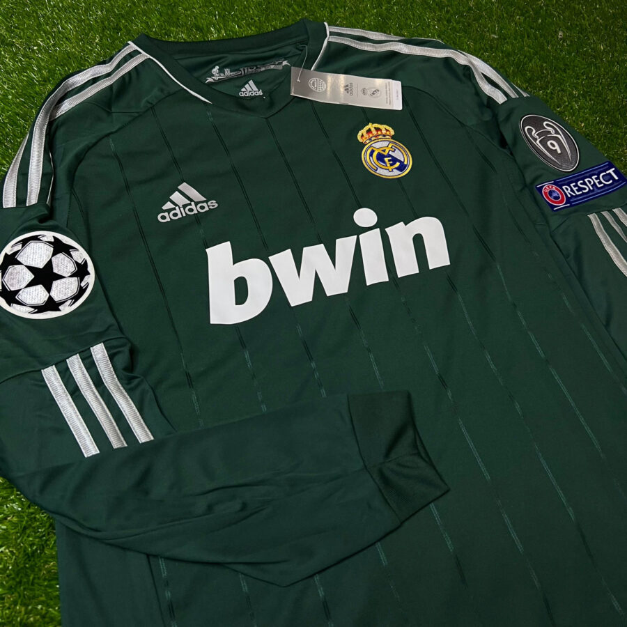 Shirt Real Madrid 2012-13 Third Long Sleeve Champions League Away Men's