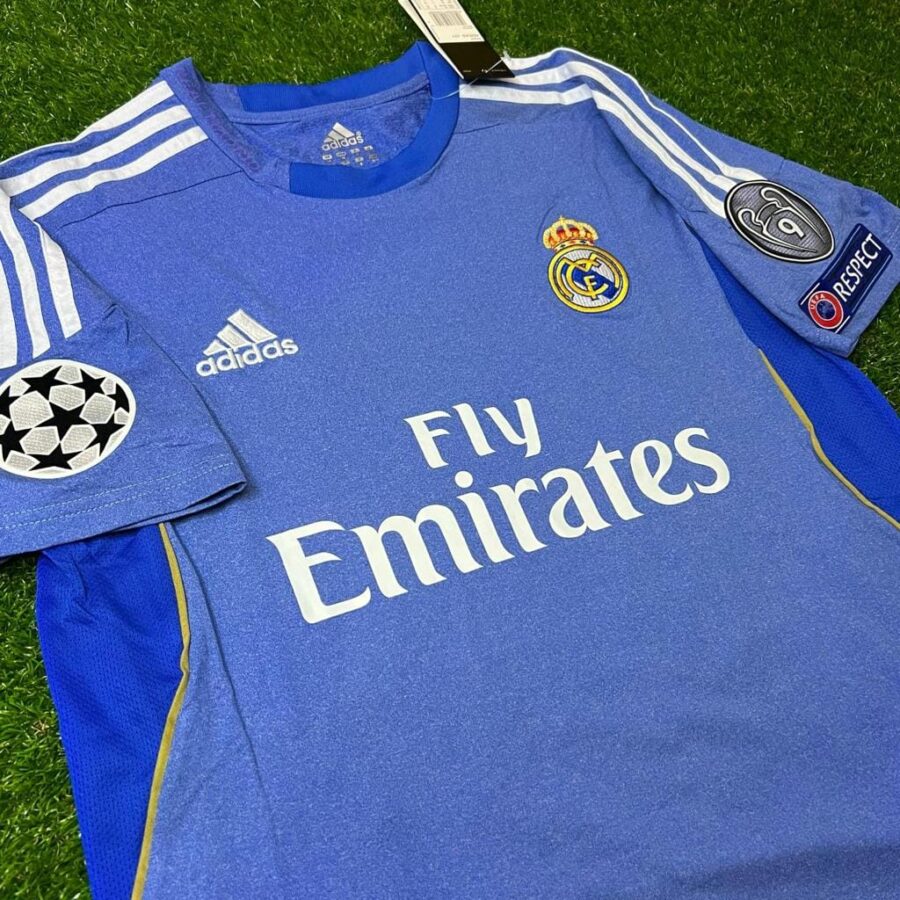 Shirt Real Madrid 2013-14 Away Champions League Blue Men's