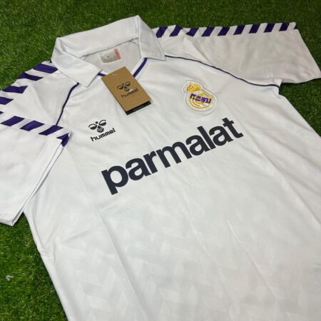 Shirt Real Madrid 1987-89 Home Retro Men’s Soccer Football